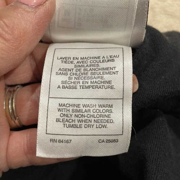 Walt Disney World 1971 Grumpy Hoodie Sweatshirt Unisex M Black Cotton Snow White - Picture 8 of 8